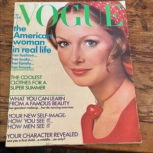 Vogue Magazine June 1972